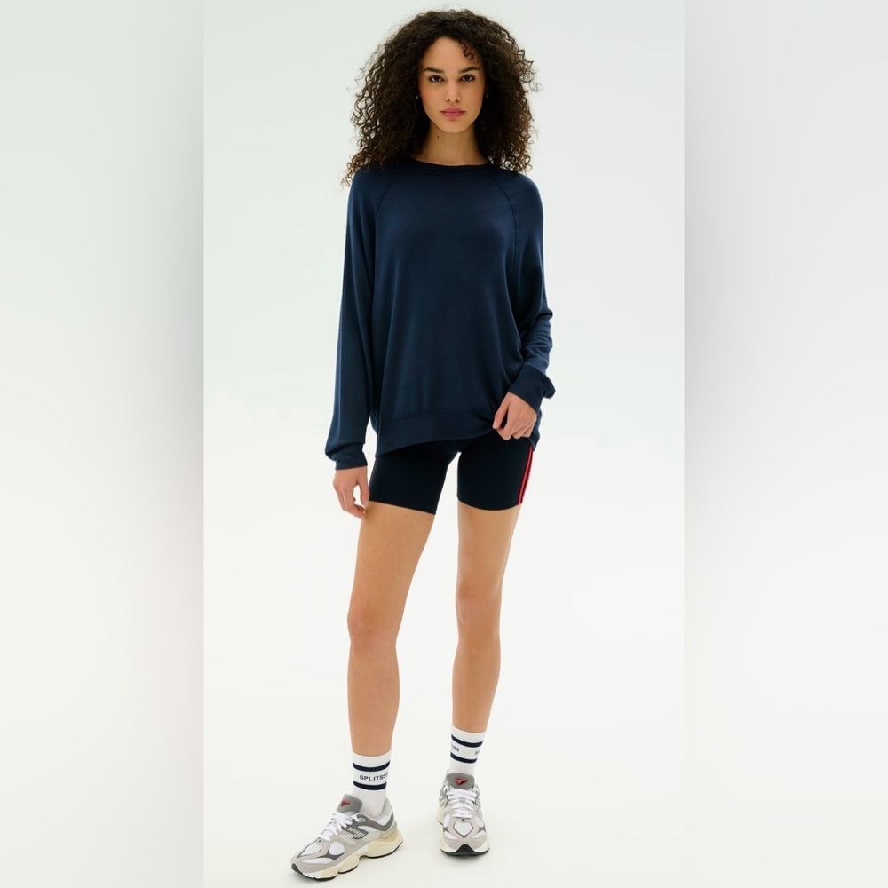 SPLITS59 ANDIE FLEECE SWEATSHIRT, SIZE S